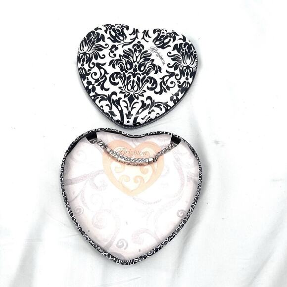 Brighton Retired Live The Life You Love Etched ID Bracelet with Brighton Tin - Picture 2 of 9